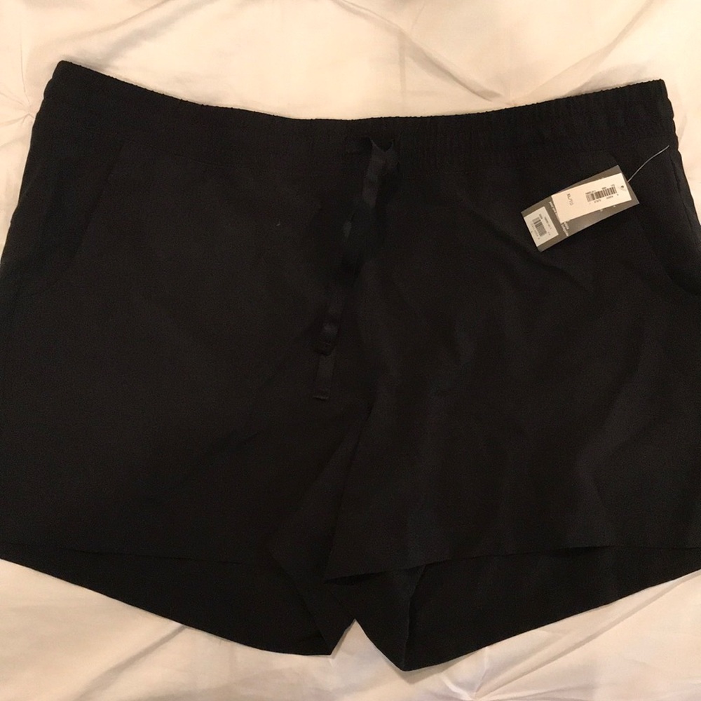 Black dry fit shorts